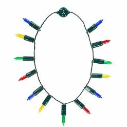 Disney Christmas Necklace - Christmas Lights - Light Up - Jumbo Mini
