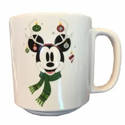 Disney Coffee Mug - Christmas Mickey Mouse - Merry And Bright