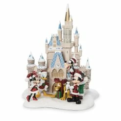 Disney Holiday Figurine - Cinderella Castle - Mickey And Friends