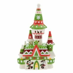 Disney Holiday Figurine - Fantasyland Castle - Nordic Winter Light-Up