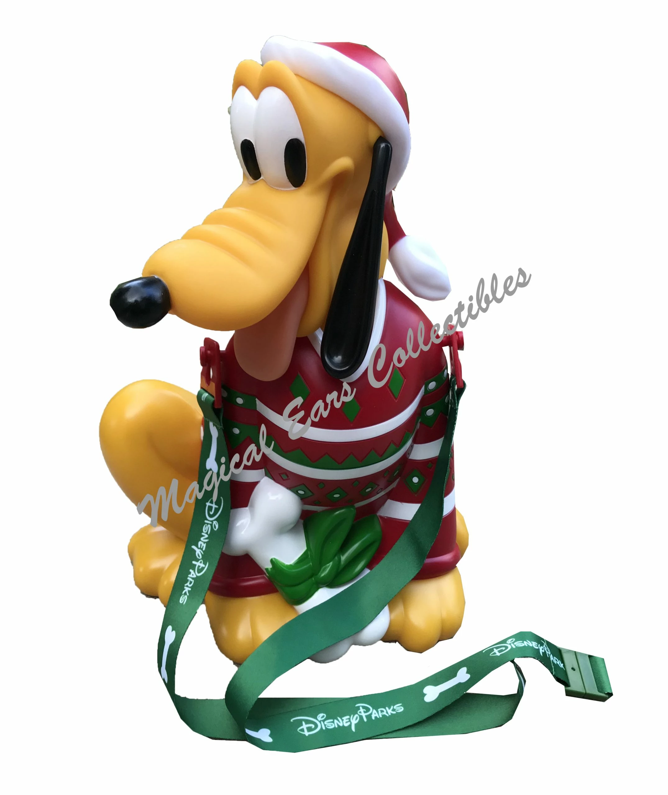 Disney Popcorn Bucket - Santa Pluto - Red Ugly Sweater 3 Disney Popcorn Bucket - Santa Pluto - Red Ugly Sweater