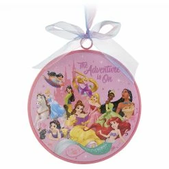 Disney Disc Ornament - Princess - The Adventure Is On