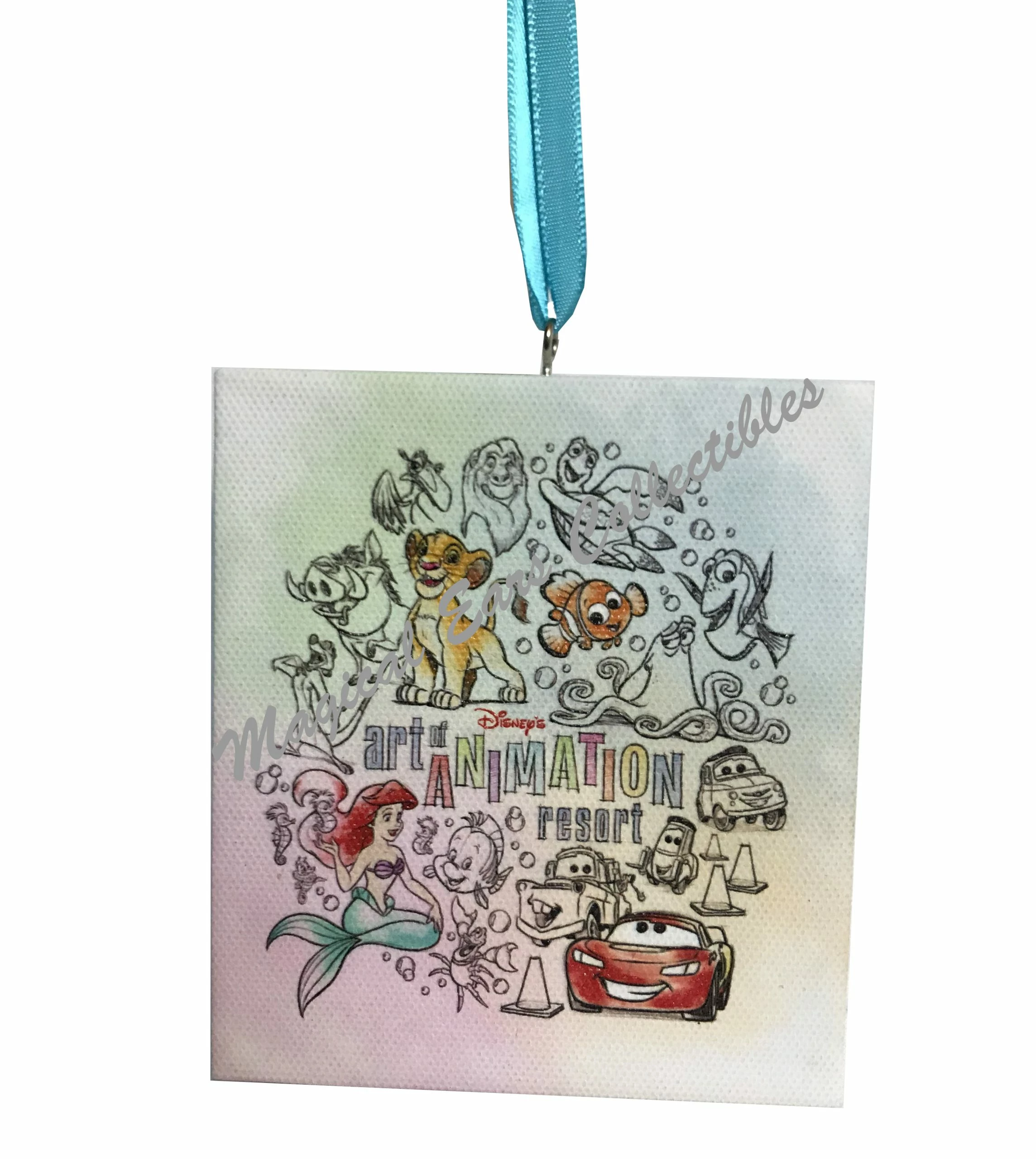 Disney Resort Ornament - Disney's Art Of Animation Resort 3 Disney Resort Ornament - Disney's Art Of Animation Resort