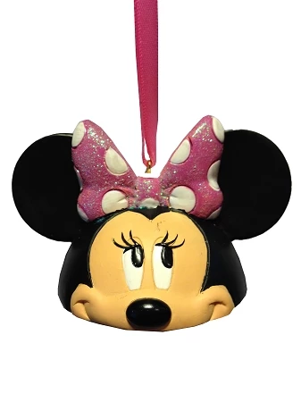 Disney Ears Hat Ornament - Minnie Mouse 3 Disney Ears Hat Ornament - Minnie Mouse