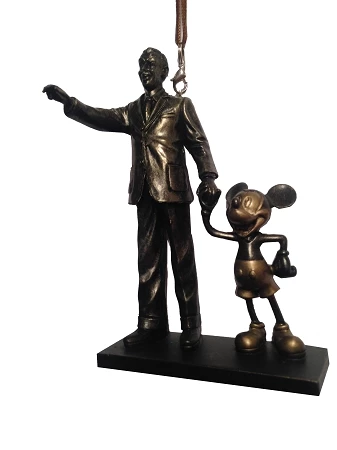 Disney Christmas Ornament - Walt And Mickey Mouse Partners 3 Disney Christmas Ornament - Walt And Mickey Mouse Partners