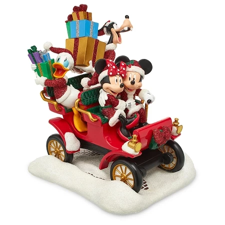 Disney Christmas Figure - Santa Mickey And Friends Car 3 Disney Christmas Figure - Santa Mickey And Friends Car