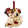 Disney Christmas Ornament - Victorian Minnie And Mickey Mouse - Kiss 1 Disney Christmas Ornament - Victorian Minnie And Mickey Mouse - Kiss -Christmas Items shop 7509002522633