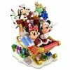 Disney Christmas Figurine - Sleigh Mickey Mouse And Friends
