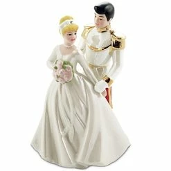 Disney Cake Topper - Prince Charming And Cinderella Figurine