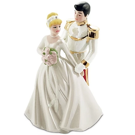 Disney Cake Topper - Prince Charming And Cinderella Figurine 3 Disney Cake Topper - Prince Charming And Cinderella Figurine