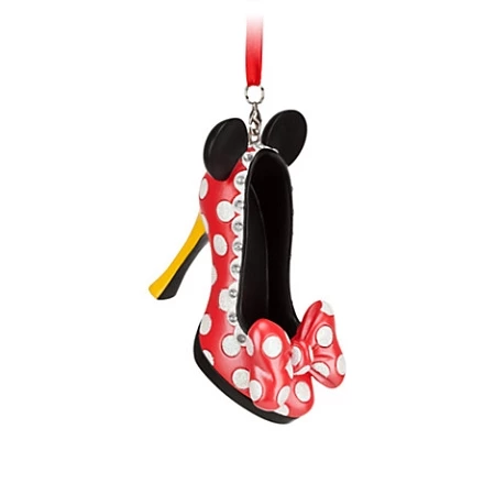 Disney Shoe Ornament - Minnie Mouse 3 Disney Shoe Ornament - Minnie Mouse