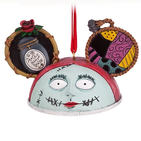 Disney Ear Hat Ornament - Nightmare Before Christmas - Sally 3 Disney Ear Hat Ornament - Nightmare Before Christmas - Sally