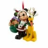 Disney Christmas Ornament - Santa - Mickey Mouse And Pluto 1 Disney Christmas Ornament - Santa - Mickey Mouse And Pluto -Christmas Items shop 7509055880170