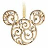 Disney Christmas Ornament - Bohemian Filigree Mickey Mouse - Gold 1 Disney Christmas Ornament - Bohemian Filigree Mickey Mouse - Gold -Christmas Items shop 7509055880249