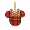 Disney Disc Ornament - Minnie Mouse - Plaid -Christmas Items shop 7509055880396