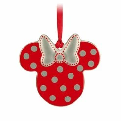 Disney Disc Ornament - Minnie Mouse - Polka Dot