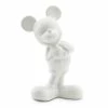 Disney Figurine - Mickey Mouse Ceramic Figure - White -Christmas Items shop 7509055880739