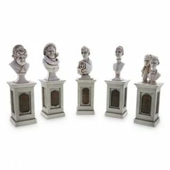 Disney Figurine Set - The Haunted Mansion Pillar Bust Set