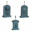 Disney Christmas Ornament Set - The Haunted Mansion Tombstones 1 Disney Christmas Ornament Set - The Haunted Mansion Tombstones -Christmas Items shop 7509055880782