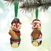 Disney Christmas Ornament Set - Chip And Dale Bells 2 Disney Christmas Ornament Set - Chip And Dale Bells -Christmas Items shop 7509055890154