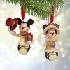 Disney Christmas Ornament Set - Victorian Mickey And Minnie Bells 2 Disney Christmas Ornament Set - Victorian Mickey And Minnie Bells -Christmas Items shop 7509055890159