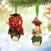 Disney Christmas Ornament Set - Pumbaa And Timon Bells 2 Disney Christmas Ornament Set - Pumbaa And Timon Bells -Christmas Items shop 7509055890160