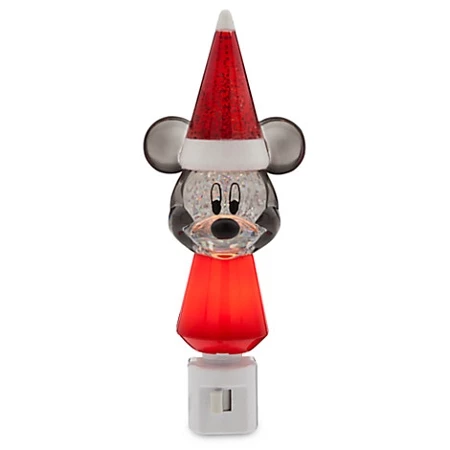 Disney Christmas Nightlight - Santa Mickey Mouse - Light Up 3 Disney Christmas Nightlight - Santa Mickey Mouse - Light Up