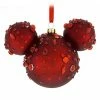 Disney Christmas Ornament - Mickey Mouse Icon - Red Ruby Gems -Christmas Items shop 7509055890992