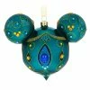 Disney Christmas Ornament - Mickey Mouse Icon - Blue Peacock 2 Disney Christmas Ornament - Mickey Mouse Icon - Blue Peacock -Christmas Items shop 7509055890994