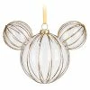 Disney Mickey Ears Ornament - Mickey Mouse Icon - Golden Rib