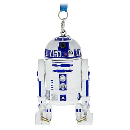 Disney Christmas Ornament - R2-D2 - Star Wars - Light Up 3 Disney Christmas Ornament - R2-D2 - Star Wars - Light Up