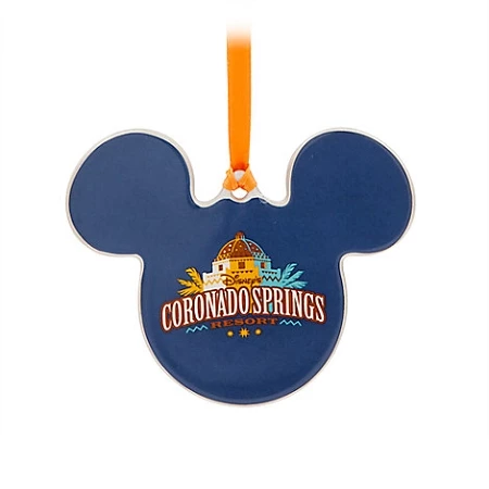 Disney Disc Ornament - Mickey Mouse - Coronado Springs Resort 3 Disney Disc Ornament - Mickey Mouse - Coronado Springs Resort