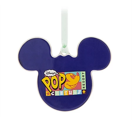 Disney Disc Ornament - Mickey Mouse - Pop Century Resort 3 Disney Disc Ornament - Mickey Mouse - Pop Century Resort