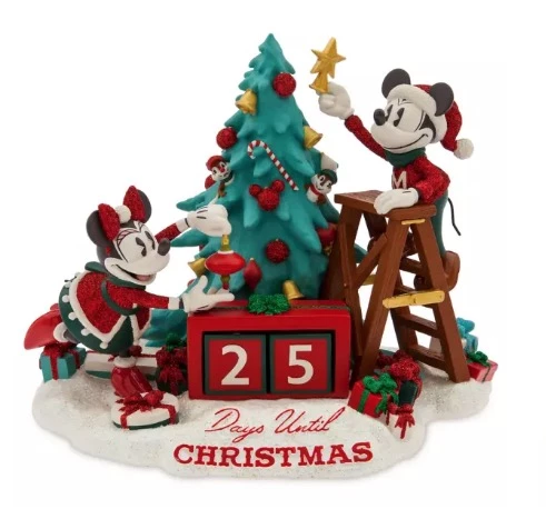 Disney Holiday Countdown Calendar - Mickey & Minnie Decorating 3 Disney Holiday Countdown Calendar - Mickey & Minnie Decorating