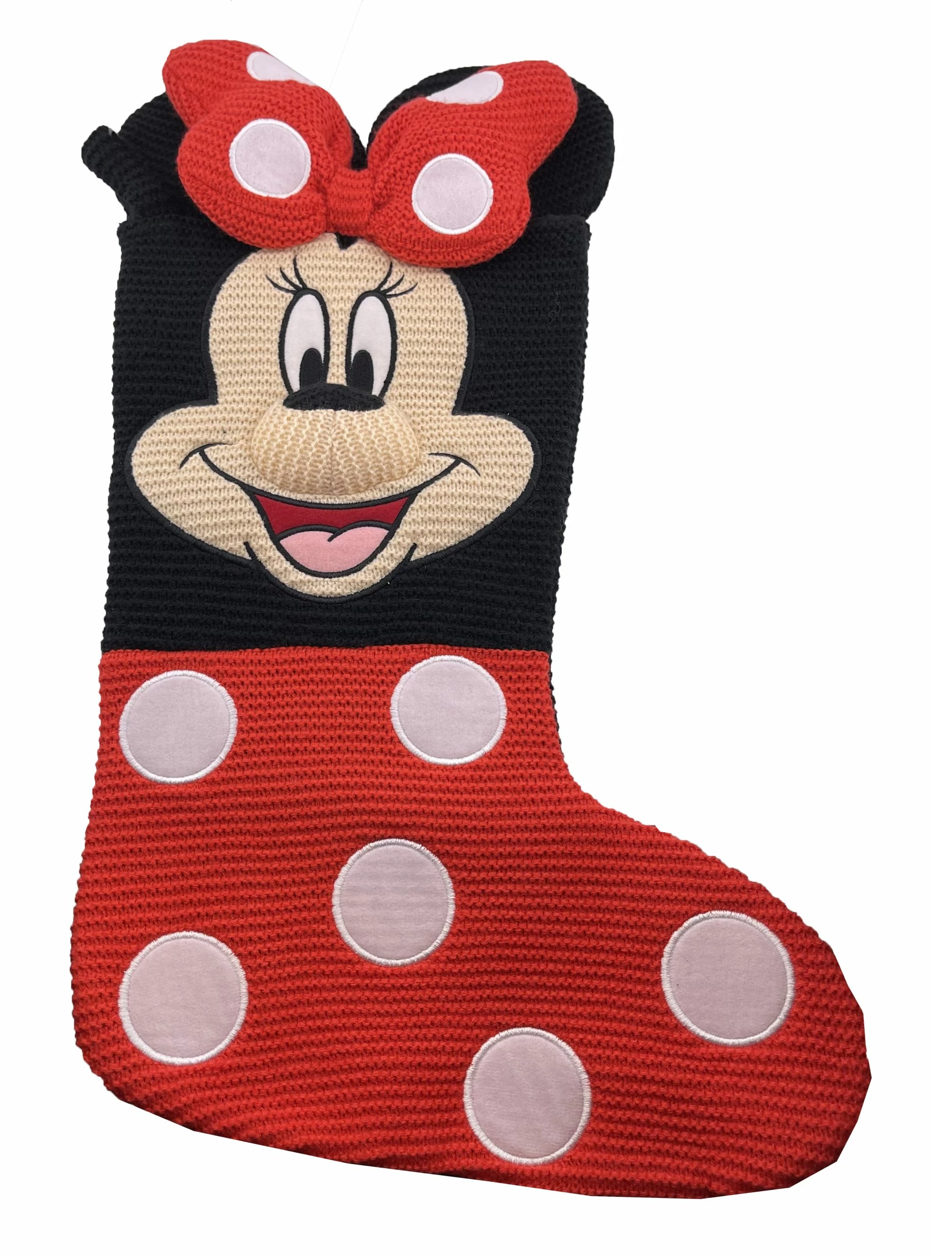 Disney Knit Stocking - Minnie Mouse 3 Disney Knit Stocking - Minnie Mouse