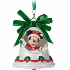 Disney Sketchbook Ornament - Santa Minnie Mouse Bell