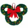 Disney Holiday Door Hanger - Mickey Mouse Icon Wreath 2 Disney Holiday Door Hanger - Mickey Mouse Icon Wreath -Christmas Items shop bf270
