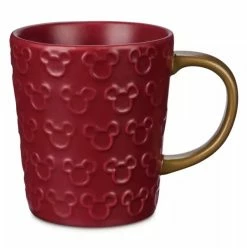Disney Coffee Mug - Holiday Mickey Mouse - Red