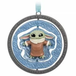 Disney Sketchbook Ornament - Grogu Spinner - Star Wars
