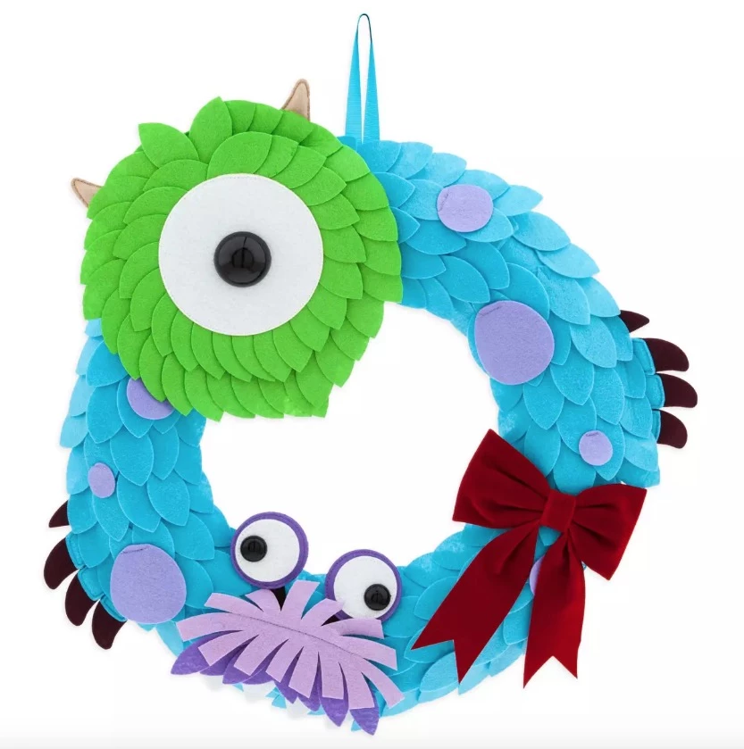 Disney Holiday Wreath - Monsters Inc. 3 Disney Holiday Wreath - Monsters Inc.