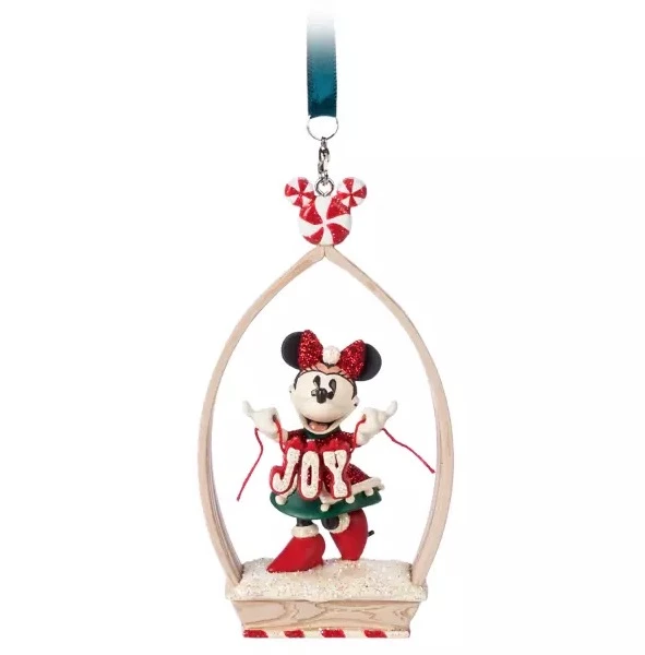 Disney Sketchbook Ornament - Minnie Mouse - JOY 3 Disney Sketchbook Ornament - Minnie Mouse - JOY