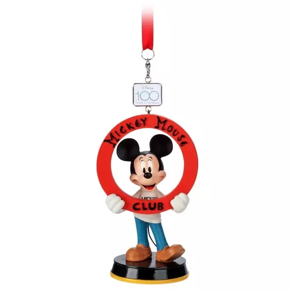 Disney Figurine Ornament - Disney100 - Mickey Mouse Club 3 Disney Figurine Ornament - Disney100 - Mickey Mouse Club