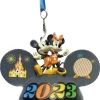 Disney Ear Hat Ornament - 2023 Walt Disney World - Light Up
