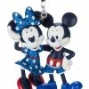 Disney Figural Ornament - Mickey And Minnie Mouse Americana -Christmas Items shop c14823