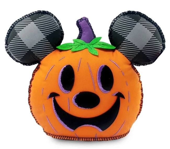 Disney Plush Pillow - 2021 Mickey Mouse Jack-o'-Lantern 3 Disney Plush Pillow - 2021 Mickey Mouse Jack-o'-Lantern