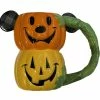 Disney Coffee Mug - Mickey Mouse Pumpkin Stacked -Christmas Items shop c14883