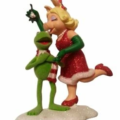 Disney Christmas Ornament - Miss Piggy And Kermit The Frog - Muppets