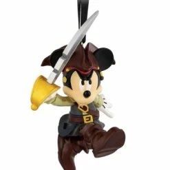 Disney Figurine Ornament - Mickey Pirate - Pirates Of The Caribbean