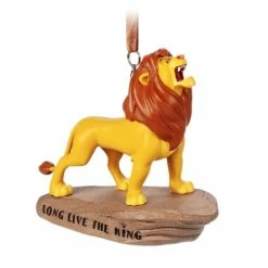 Disney Figurine Ornament - Simba - Long Live The King