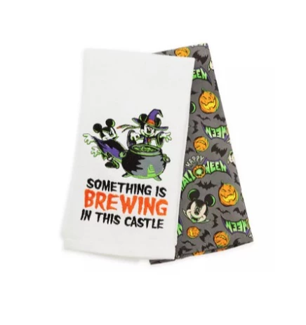 Disney Kitchen Towel Set - Halloween - Something Is Brewing 3 Disney Kitchen Towel Set - Halloween - Something Is Brewing